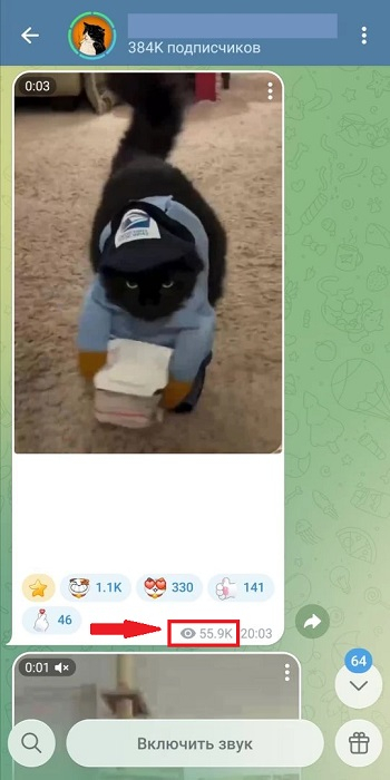 накрутить просмотры в тгк